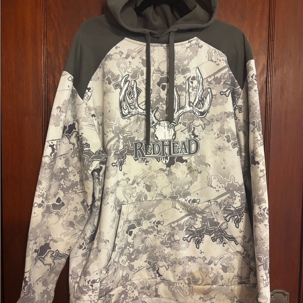 RedHead Gray Digital Camo Sweatshirt